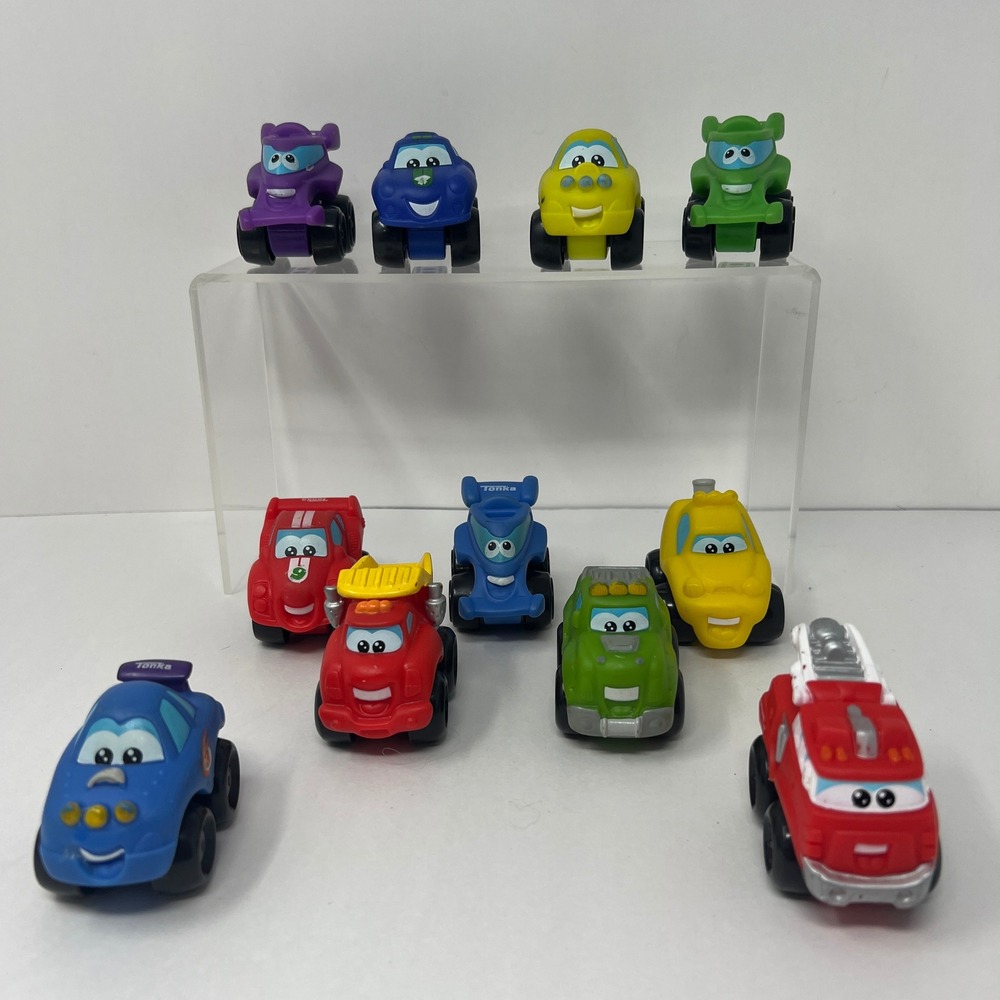 Tonka Chuck and Friends Cars Wheel Pals Lot Multicolor Toddler‎ Vehicles